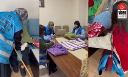 GSB Erzincan Yurtlarından Yaşlılara Sevgi Battaniyesi