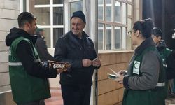 Yeşilay Haftası’nda Vatandaşlara İkram ve Bilgilendirme