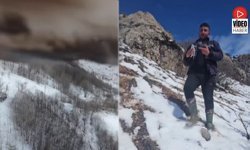 Erzincan’da Kartal Drone Avladı