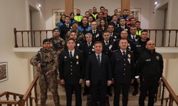 Vali Aydoğdu, Emniyet Mensuplarını Makamında Kabul Etti