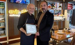 Lokantacılar Odasından Teşekkür Belgesi