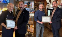 Lokantacılar Odasından Teşekkür Belgesi