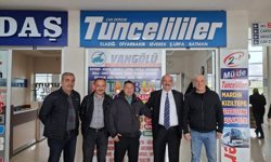 Tan, Terminal Esnafını Ziyaret Etti