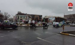 Erzincan Caddelerinde Görkemli Polis Korteji