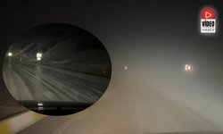 Sakaltutan Geçidi’nde Sis ve Kar Ulaşımı Zorlaştırıyor