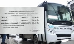 Erzincan’da Toplu Taşımaya Zam