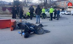Erzincan'da Otomobil İle Motosiklet Çarpıştı: 1 Yaralı