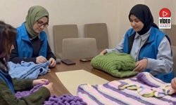 GSB Erzincan Yurtlarından Yaşlılara Sevgi Battaniyesi