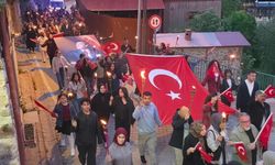 Kemaliye'de 19 Mayıs Coşkusu Fener Alayıyla Yaşandı