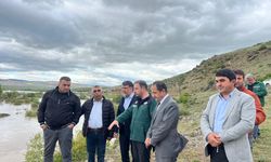 AK Parti İl Başkanı Kabadayı Taşkın Bölgesinde İncelemelerde Bulundu