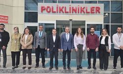 Tekin, Kemah Devlet Hastanesi'nde Çalışmaları İnceledi