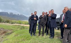 Erzincan'da Karakaya Köyünde Su Kaynakları İncelendi