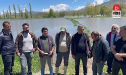Tarım Arazisi Sular Altında Kalan Çiftçi Çözüm İstiyor
