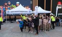 Erzincan’da Trafik Haftasında Renkli Görüntüler