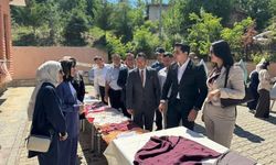Kemah'da Hayat Boyu Öğrenme Şenliği Sergisi açıldı