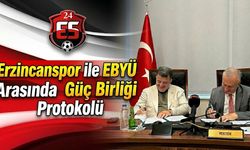 Erzincanspor ile EBYÜ Arasında Güç Birliği Protokolü