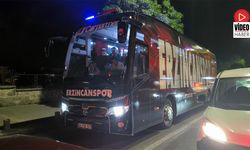 Erzincanspor’un Takım Otobüsü Dörtyol’da