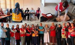 Kızılay Ekiplerine Temel İlk Yardım Eğitimi Verildi