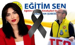 Kadın Öğretmenin Şüpheli Ölümüne Erzincan Eğitim Sen'den Tepki