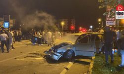 Ulalar Kavşağı’nda Feci Kaza: 5 Yaralı