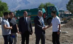 Bölge Müdürü Yavuz, DSİ Erzincan Şubesinde incelemelerde bulundu