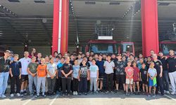 Öğrencilerden Erzincan İtfaiye Müdürlüğüne Ziyaret
