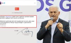 Binali Yıldırım'dan Ayasofya Paylaşımı