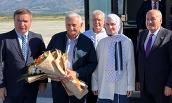 Binali Yıldırım Erzincan'da Karşılandı
