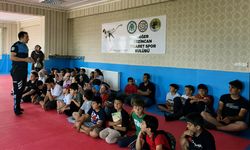 Minik Sporculara Güvenlik Eğitimi Verildi