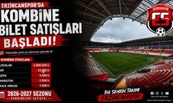 Erzincanspor'da Kombine Bilet Satışları Başladı