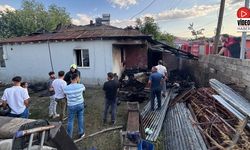 Erzincan'da Ev Yangını