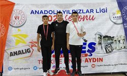 Erzincanlı Güreşçilerden Türkiye Derecesi