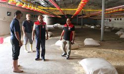 TKDK Hibesiyle Kurulan Broiler İşletmesi İncelendi