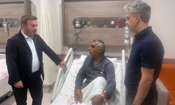 Vali Aydoğdu'dan Geçmiş Olsun Ziyareti