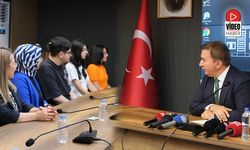 LGS Türkiye Birincileri Vali Aydoğdu'nun Konuğu Oldu