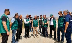 Erzincan'da Arazi Toplulaştırma Çalışmalarına Yakın Takip