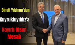Binali Yıldırım'dan Yeni Rektöre Hayırlı Olsun Mesajı