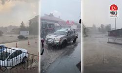 Çayırlı’da Şiddetli Yağış Tarım Alanlarını Vurdu!