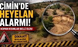 Cimin'de Heyelan Alarmı!