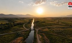 Yazın En Sıcak Günlerinde Erzincan'da Günbatımı