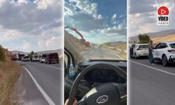 Erzincan-Kemah Yolunda Heyelan
