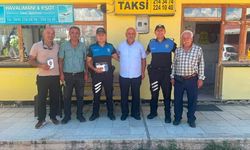 Polis Ekiplerinden Taksi Duraklarına Bilgilendirme Ziyareti