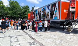 TRT Sinema Tırı Erzincan’da Çocuklarla Buluştu