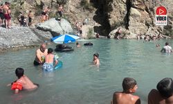 Erzincan'da 40 Derece Sıcakta İlginç Serinleme: Dereyi Kesip Havuz Yaptılar