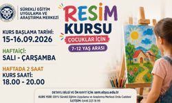 EBYÜ’de Çocuklar İçin Resim Kursu Başlıyor