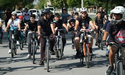 Erzincan’da Pedallar Sağlık İçin Döndü
