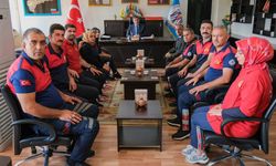 Başkan Aksun, İtfaiye Haftası’nda İtfaiyecileri Ağırladı