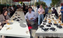 Öğrencilere Cimin Üzümü ve Tulum Peynirli Karşılama
