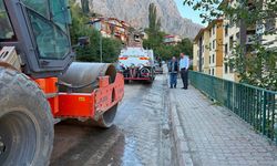 Kemaliye'de Doğalgaz Çalışmaları Sürüyor