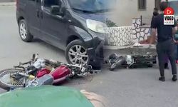 Uğurhan Tunçata Caddesi’nde Motosiklet Kazası